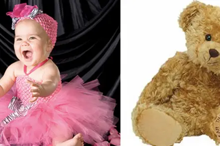 Tutus and teddy bears are so in right now